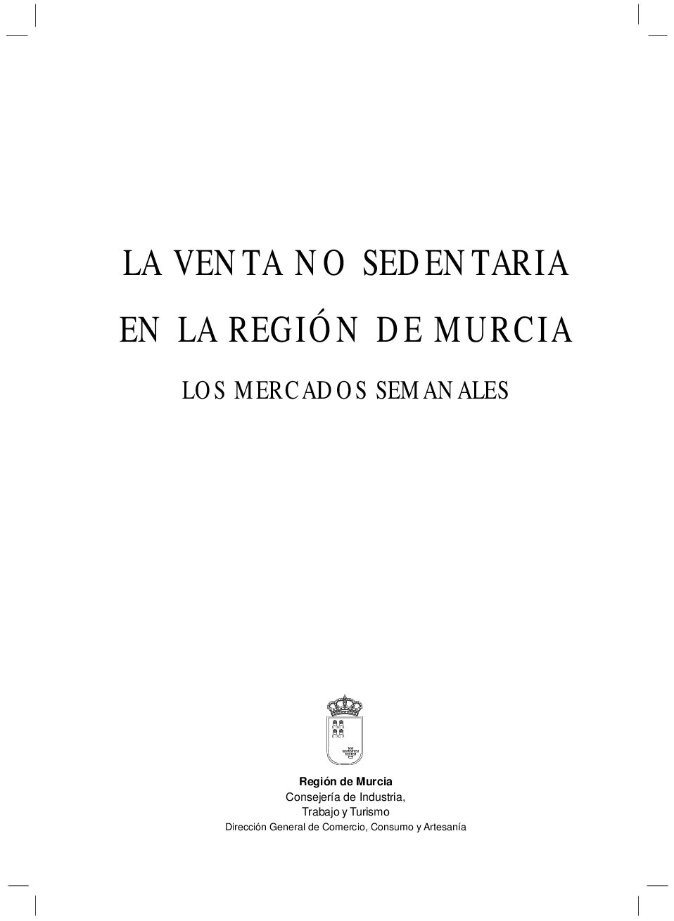 Mercadillos en la Región de Murcia 1998