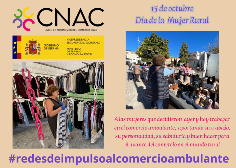 Dedicamos el Día de la Mujer Rural a las comerciantes ambulantes