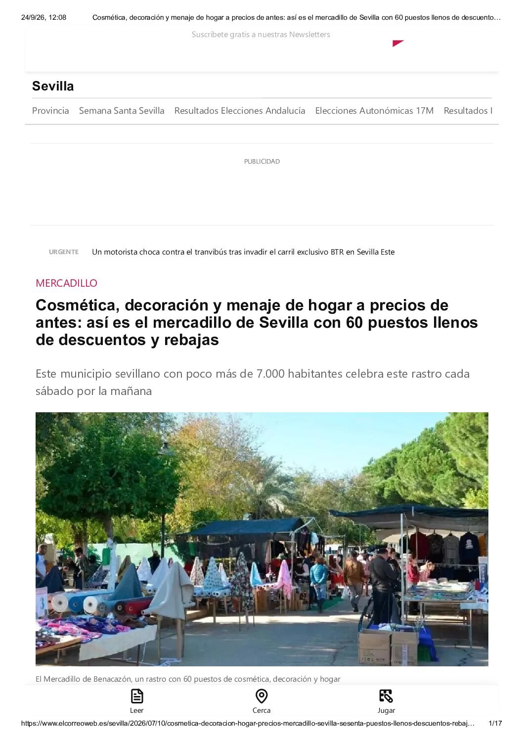 Cosmética, decoración y menaje de hogar a precios de antes: así es el mercadillo de Sevilla con 60 puestos llenos de descuento y rebajas